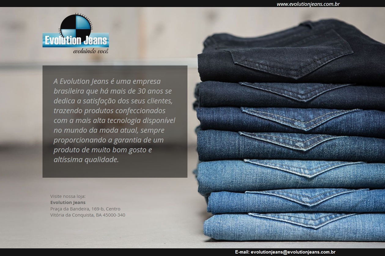 Evolution Jeans  -  Evoluindo você!